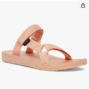 Teva Women’s Universal Slide Sandal, Color: Teva Textural Beach Sand, Size: US 8